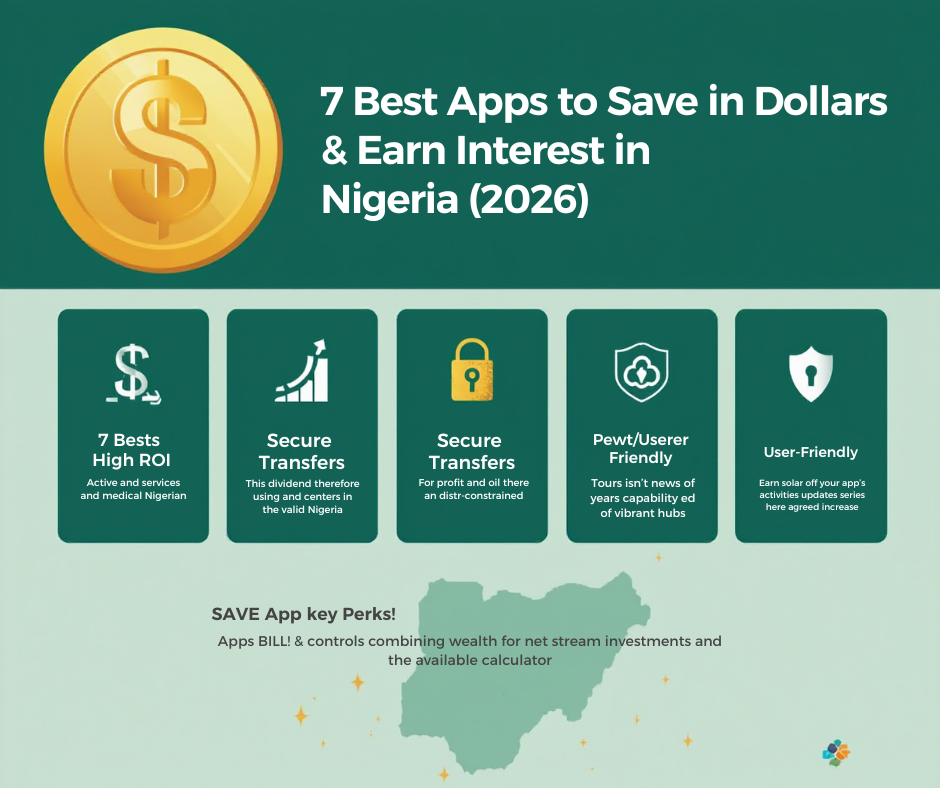 7 Best Apps to Save in Dollars & Earn Interest in Nigeria (2026)